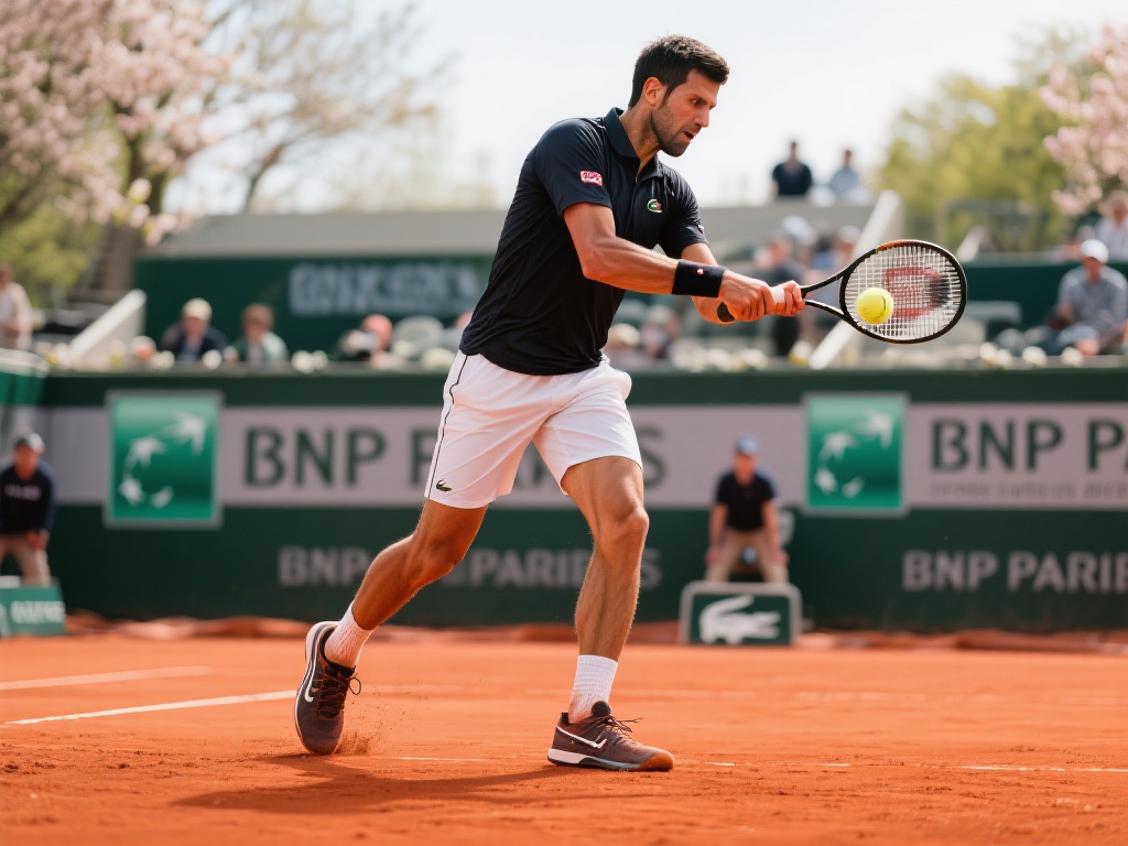 法国网球公开赛前哨战打响,选手全力冲刺备战 在春暖花开的季节,法国网球公开赛的热身赛