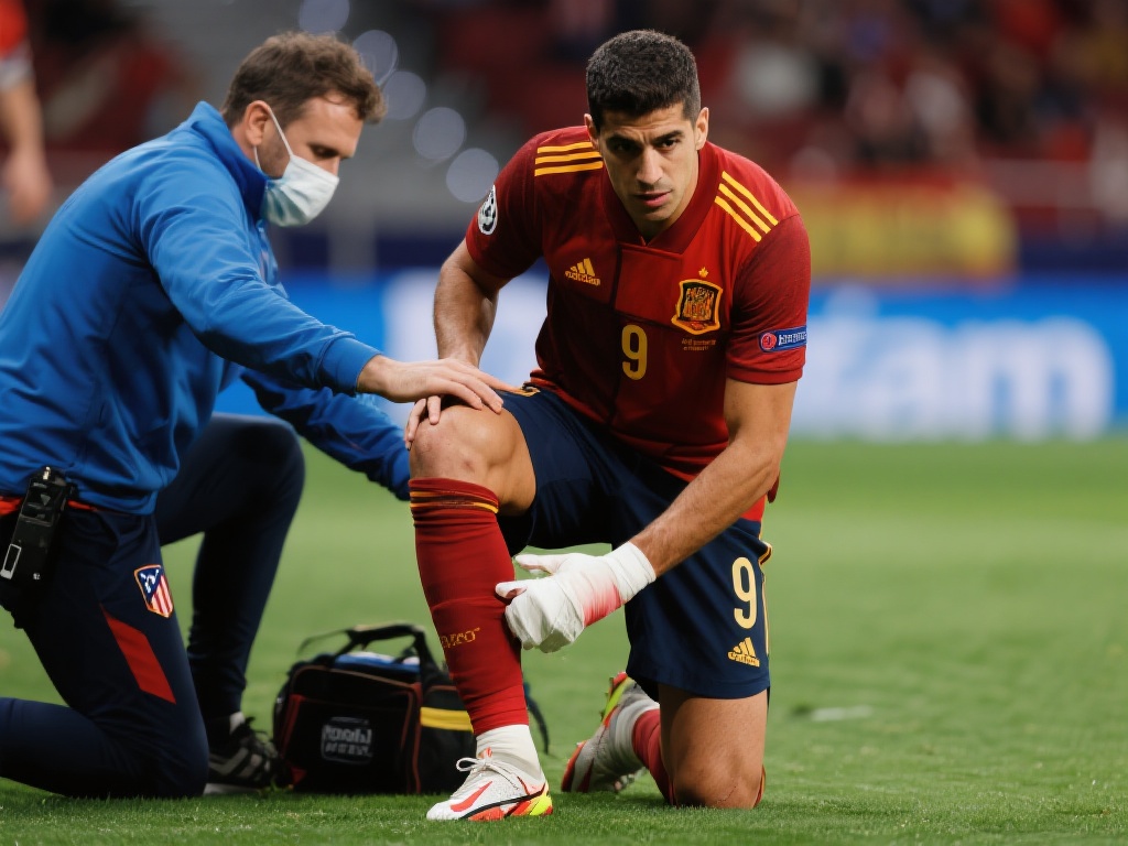 莫拉塔膝伤无碍,罗马诺解读虚惊一场 阿尔瓦罗·莫拉塔是西班牙国家队和马德里竞