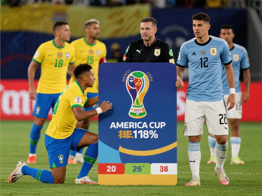 美洲杯夺冠热门:阿根廷领跑,巴西乌拉圭紧追其后 无论是阿根廷、巴西还是乌拉圭,本届美洲杯